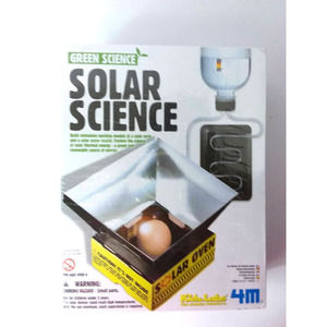 Green Science Solar Science- SOLOR OVEN - BUILD MINI WORKING MODEL NEW